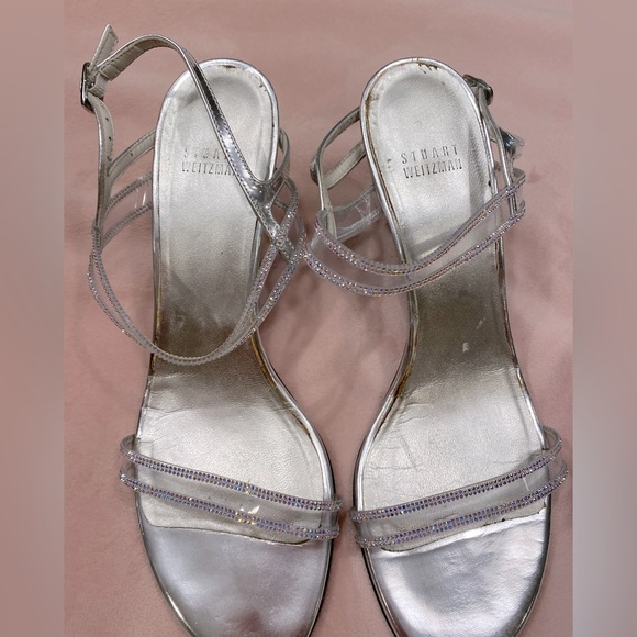 Stuart Weitzman Rhinestone Heel - Picture 2 of 4